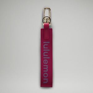 lululemon never lost keychain